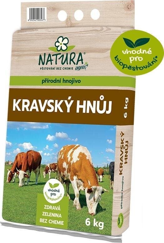 AGRO NATURA Kravský hnůj 6 kg