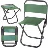Stolička Verk Group Rybárska stolička taburet s operadlom zelená