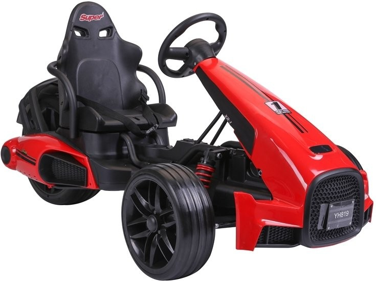 Lean Toys elektrická motokára CH9939 2x45W mäkké Eva kolesá červená