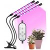 HADEX | LED Stmievateľná stolná lampa s klipom na pestovanie rastlín LED/12W/5V | HD0428
