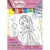 Omaľovánka A4 Akim AquaArt - stačí pridať vodu! - Strawberry Shortcake