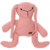 Zopa Pletená hračka Zajac Pink
