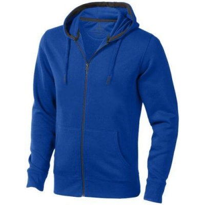 Elevate ARORA Hooded full zip sweater modrá