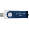 PATRIOT Xporter X550 128GB / USB Typ-A + USB Typ-C / USB 3.2 Gen 1 / bílo-modrá PS128GX550AAD