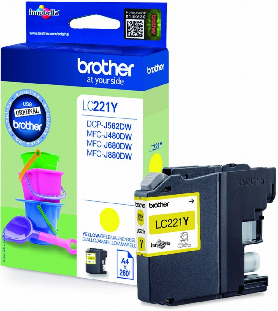 Brother LC-221Y - originálny