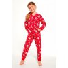 Detský overal Škriatok červené