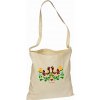 Plátnená EKOlogická kapsa Slovak folk art vtáky v kvieti Natural