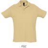 SOL's Collection Polokošile Summer II, piqué, krátký rukáv, pánská COT25134212004-sand XL Písková