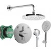 Hansgrohe DuoTurn S - chrómový podomietkový sprchový set