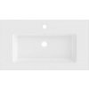 Riho Spring Dew umývadlo 80.5x46 cm obdĺžnik umývadlo na nábytok biela W003002105