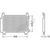 DENSO Kondenzátor, klimatizace DCN50028