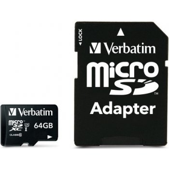 Verbatim microSDXC 64GB UHS-I U1 47042-V