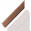Prechodová lišta G21 čerešňa pre WPC dlaždice, 38,5 x 7,5 cm rohová (ľavá)