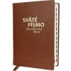 Sväté písmo - Jeruzalemská Biblia, veľký formát, hnedá obálka