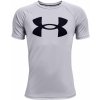Detské funkčné tričko s krátkym rukávom Under Armour TECH BIG LOGO SS K sivé 1363283-011 - YM