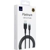 Kábel Wiwu - Platinum Series Data Cable Wi-C019 USB A to Lightning 3A 1,2M - Black