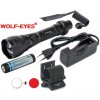 LED Baterka Wolf-Eyes X-Beam Biela XP-L HI V2 2017 + Červená LED Full Set