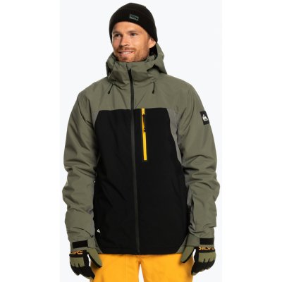 Quiksilver Mission Plus pánska snowboardová bunda true black