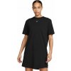 Dámske šaty Nike, NSW ESSNTL SS DRESS TSHRT čierna XL