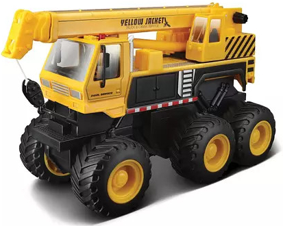 Maisto Builder Zone Quarry monsters úžitkové vozidlá žeriav