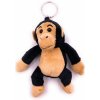 Onwomania plyšová hračka šimpanz opica výška 19 cm čierna
