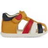 Detské kožené sandále Geox SANDAL MACCHIA B254VA.085BC. žltá EUR 21