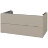 Dreja Doplnková skrinka pod dosku DSD SZZ2 90 (výška 40 cm) - M05 Béžová mat / M05 Béžová mat