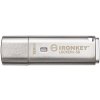 Kingston IronKey Locker+ 50/128GB/145MBps/USB 3.1/USB-A/Strieborná IKLP50/128GB