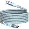 Verbatim 31856 USB kábel, USB C + USB C, 100W, 1.2m, magnetický, box, modrý
