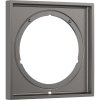 HANSGROHE ShowerSelect Comfort E hranatá predlžovacia rozeta (+5 mm), 170 x 170 mm, kartáčovaný čierny chróm, 13612340