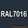 RAL 7016 akrylová auto farba lesklá alebo matná 1 liter + tužidlo + riedidlo (RAL7016 ANTHRACITE GREY originálny odtieň akrylovej farby s lakom ( ČSN1550 ))