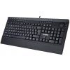 Crono CK2111 - multimediální klávesnice, CZ / SK, USB, černá