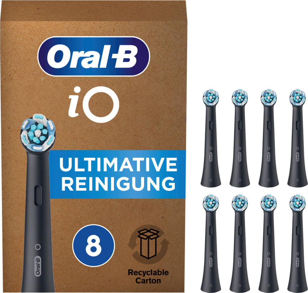 Oral-B iO Ultimate Clean Black 8 ks