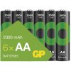 GP ReCyko Pro AA 2000mAh 6ks 1032226200