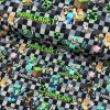 Teplákovina digital - Minecraft Square sivá