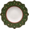 Villeroy & Boch Zelený hlboký tanier 26 cm Toy's Delight