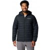 Pánska zimná bunda Columbia, POWDER LITE HOODED JACKET čierna,biela L