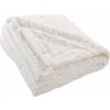 Douceur d'intérieur polyester béžová Deka 150x125