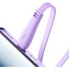 Joyroom S-A40 Colorful Series USB-A na USB-C / Lightning / microUSB, 1m, fialový