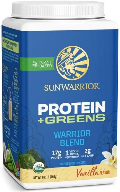 Sunwarrior Warrior Blend Organic Protein + Greens 750 g