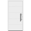 Splendoor Hliníkové vchodové dvere Moderno M470/P, biele, 110 P