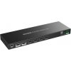 PremiumCord HDMI matrix switch 4:2, UHD 4Kx2K HDR (khswit42f)