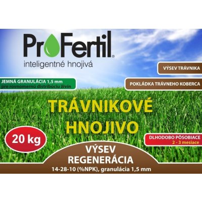 ProRain ProFertil Výsev a regenerácia 1,5mm, 2-3 mesačné 20 kg