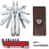 Victorinox SwissTool Spirit X Plus 3.0235.L a kožené puzdro + 5 rokov záruka, poistenie a darček ZADARMO