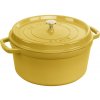 Staub Cocotte hrniec okrúhly 28 cm/6,7 l citrón, 1029104