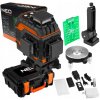 NEO 75-140 3D Laser, 12 línií, zelený, kufor, cieľová platňa, nabíjačka