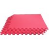 Merco Colored Puzzle fitness podložka červená balenie 4 ks (4 ks)