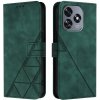 VSETKONAMOBIL 81263 TRIANGLE Peňaženkové puzdro s remienkom Oukitel C51 zelené