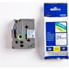páska BROTHER TZ253 modré písmo, biela páska Tape (24mm) (TZE253)