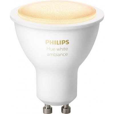 Philips HUE LED žiarovka, 5 W, 350 lm, teplá – studená biela, GU10 PHLEDH8719514339903